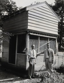 Mark Boyd and one unidentified man, c1940s. Creator: Unknown.
