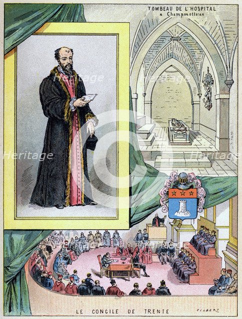 Michel de L'Hospital, 1898. Artist: Gilbert