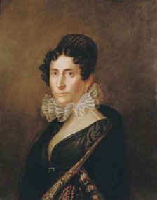 Portrait of Nannette Streicher (1769-1833), née Stein. Creator: Anonymous.