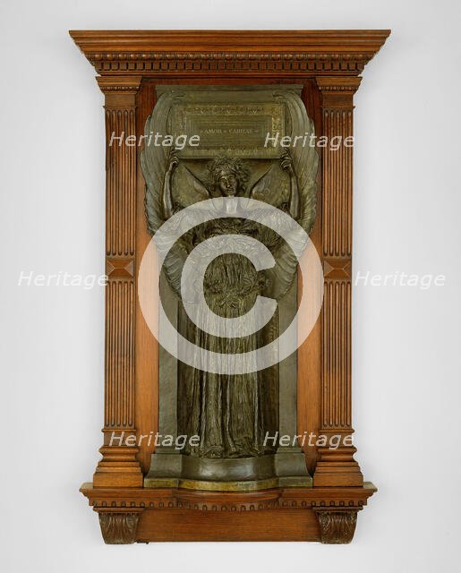 Amor Caritas, Modeled 1897, cast after 1899. Creator: Augustus Saint-Gaudens.