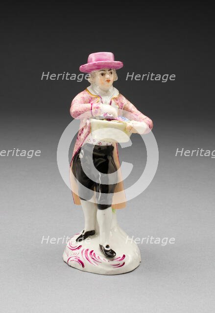 Figure of a Man with Grapes, Limbach-Oberfrohna, c. 1790. Creator: Limbach Porcelain Factory.