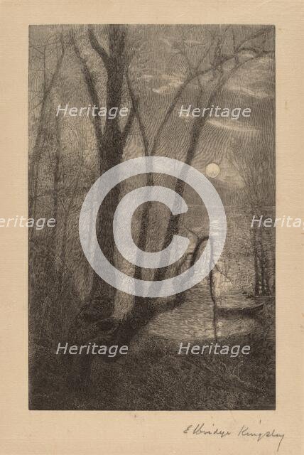 Summer by the Lakeside, 1883. Creator: Elbridge Kingsley.