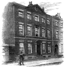 Birthplace of William Gladstone, Liverpool, 19th century.Artist: Butterworth & Heath