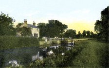 Caversham Lock, Berkshire, 20th Century. Artist: Unknown