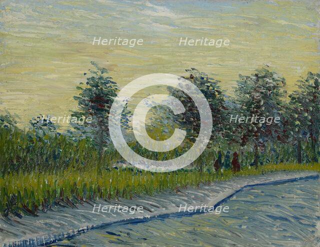 Square Saint-Pierre at Sunset, 1887. Creator: Gogh, Vincent, van (1853-1890).