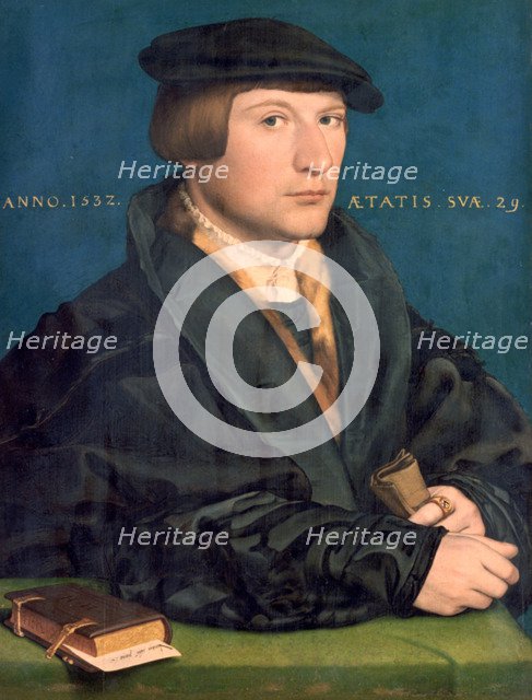 'Portrait of a Member of the Wedigh Family', 1532. Artist: Hans Holbein the Younger
