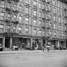 Harlem apartment house, New York, 1943. Creator: Gordon Parks.