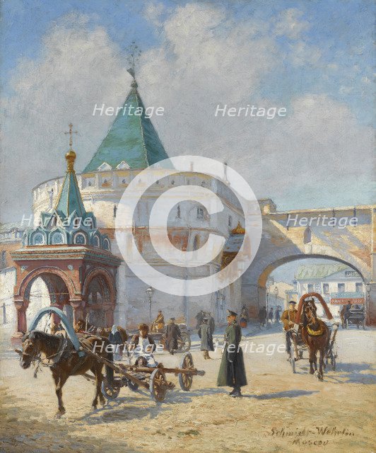 View of Moscow. Artist: Schmidt-Wehrlin, Émile (1890-1925)