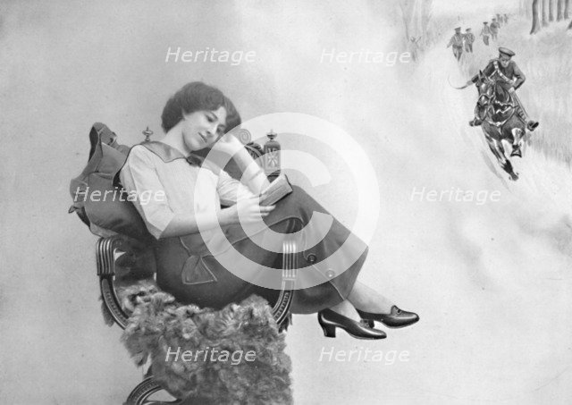 'At Home And - Elsewhere', 1916. Artist: Marshall Engraving Co.