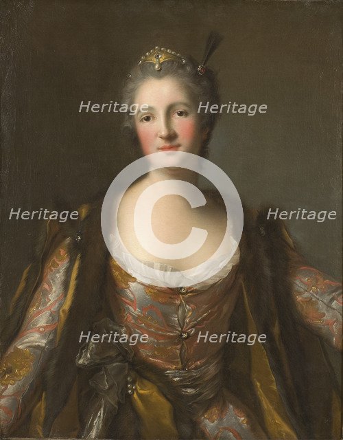 Elisabeth Marquise de Broglie (1718-1777), née Freiin von Besenval von Brunstatt, as Sultana.