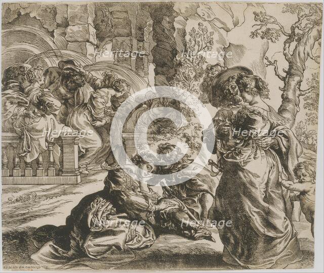 The Garden of Love (right block), 1630s. Creator: Christoffel Jegher.