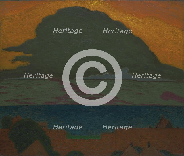 Coastline, Visby. Creator: Swedlund, Per Adolf (Pelle) (1865-1947).