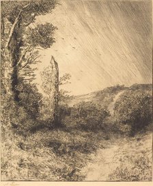 Gust of Wind (Le coup de vent). Creator: Alphonse Legros.