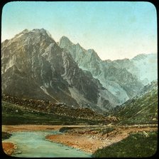 Wanga Valley, Sutlej River, India, late 19th or early 20th century. Artist: Unknown