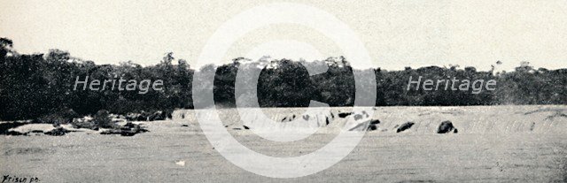 'Salto Grande (Rio Paranapanema)', 1895. Artist: Francisco Henszler.