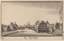 Nuremberg, 1635. Creator: Wenceslaus Hollar.