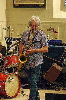Tim Whitehead, Tim Whitehead Quintet, Chris Coull Promotion, St Andrew’s Church, August 2025. Creator: Brian O'Connor.