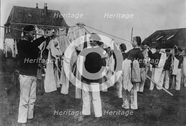 Hamburg, school for young sailors, between c1915 and 1918. Creator: Bain News Service.