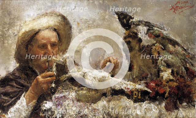 'The fortune teller', 1870-1930. Artist: Antonio Mancini