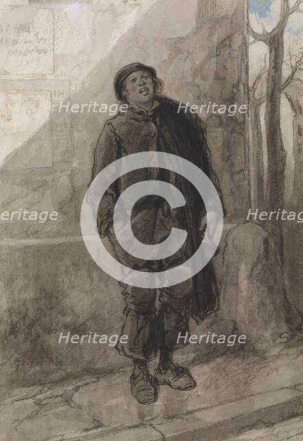 The Twelve Months: November, 1866. Creator: Paul Gavarni.