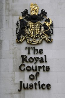 The Royal Courts of Justice (Law Courts), London, England, 2008.  Creator: LTL.