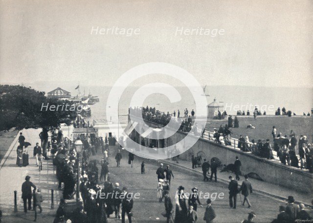 'Clacton-On-Sea - The Approach to the Pier', 1895. Artist: Unknown.