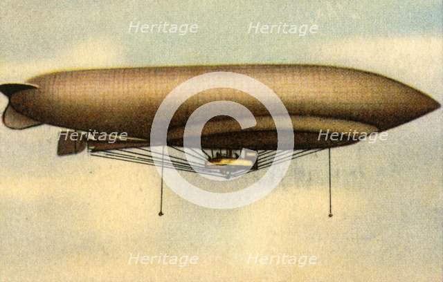 La Liberté airship, 1909, (1932). Creator: Unknown.