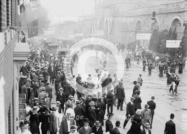 Fifth Regiment Armory, Baltimore, Maryland - Scenes During Democratic National Convention, 1912. Creator: Harris & Ewing.