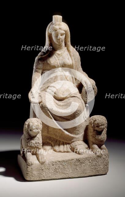 Statuette of Cybele, 2nd century. Creator: Unknown.