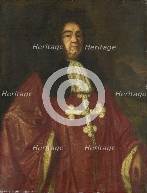 Portrait of Johannes Camprich van Cronefelt, Knight of the Order of St. Maurice and St. Lazarus, Imp Creator: Simon Ruys.