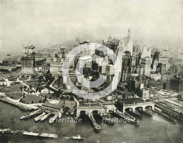 'The City of New York as seen from the air', 1936. Creator: Unknown.