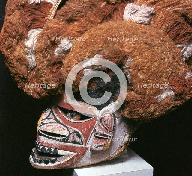 Melanesian mask from New Ireland. Artist: Unknown