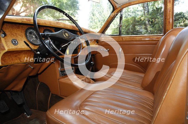 1963 Jaguar Mk2 3.5 Artist: Unknown.