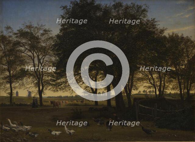 Party at Iselingen; September evening, 1865. Creator: Peter Christian Thamsen Skovgaard.