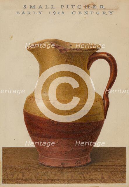 Creamer, c. 1938. Creator: John Matulis.