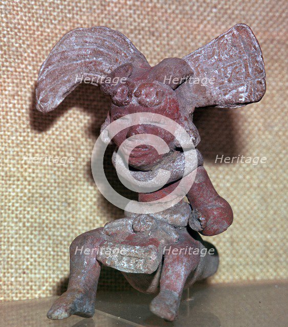 Huaxtec culture terracotta figurine. Artist: Unknown