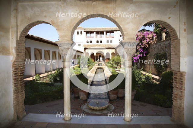 The Palacio de Generalife, Alhambra, Granada, Spain, 2007. Artist: Samuel Magal