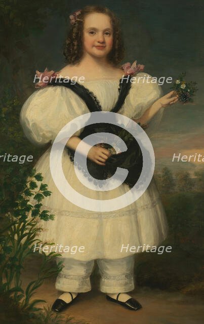 Harriet White, 1835/40. Creators: Samuel Lovett Waldo, William Jewett.