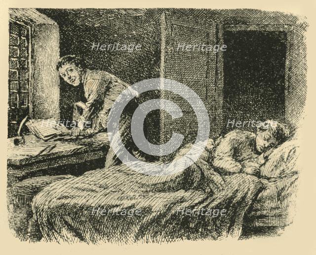 'Christoph seized the manuscript book and the copy', (1907). Creator: Unknown.