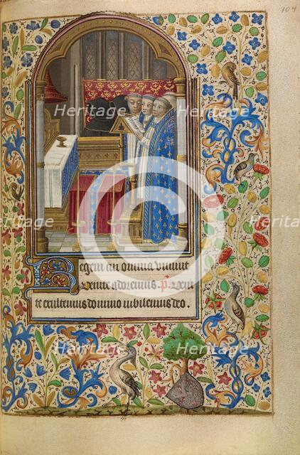 Office of the Dead; Book of Hours, about 1466-1470. Creator: Master of Jacques of Luxembourg.