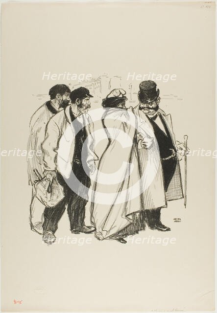 She Turned Out Badly!, June 1894. Creator: Theophile Alexandre Steinlen.