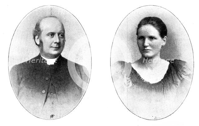 Marriage of the Bishop of Coventry and Miss Ethel Newton, 1895. Creator: Henry Joseph Whitlock.