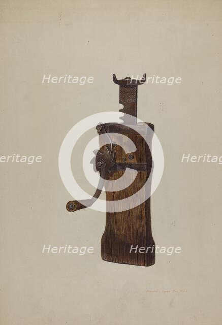 Conestoga Wagon Jack, 1935/1942. Creator: Edward L Loper.