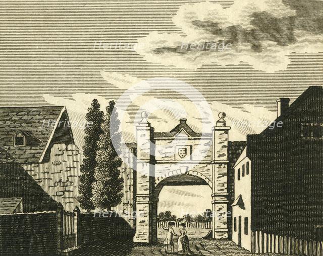 'Wincheap Gate, at Canterbury', c1786. Creator: Unknown.