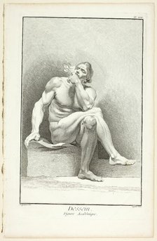 Design: Academic Figure, from Encyclopédie, 1762/77. Creator: A. J. Defehrt.