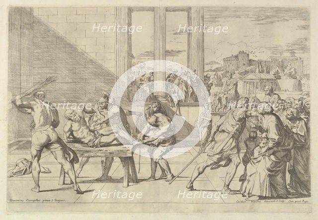 Martyrdom of St. Andrew. Creator: Carlo Maratti.