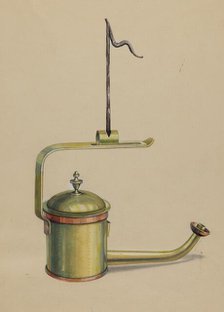 Lamp, c. 1935. Creator: Charles Caseau.