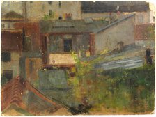 Rooftops, ca. 1900. Creator: Alice Pike Barney.