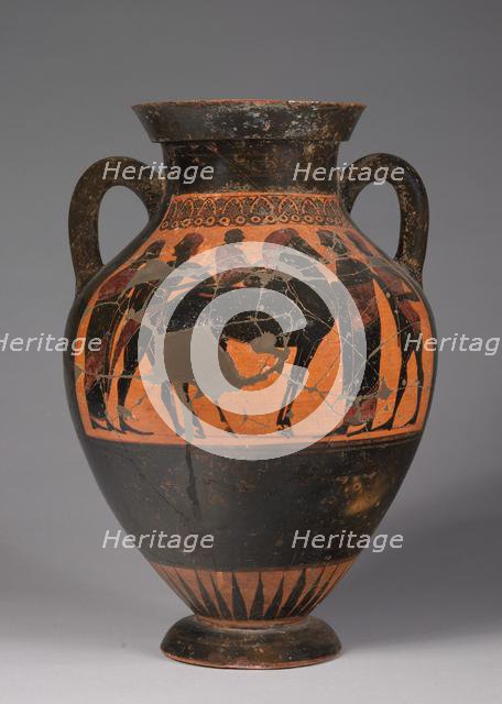 Amphora, 500s BC. Creator: Unknown.