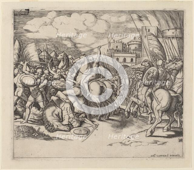 The Victory of Scipio over Syphax. Creator: Master of the Die.